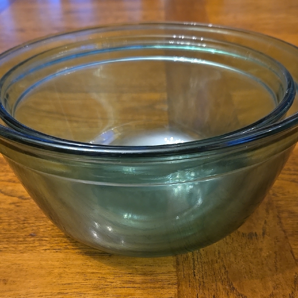 ANCHOR HOCKING Set of Glass Mixing Bowls